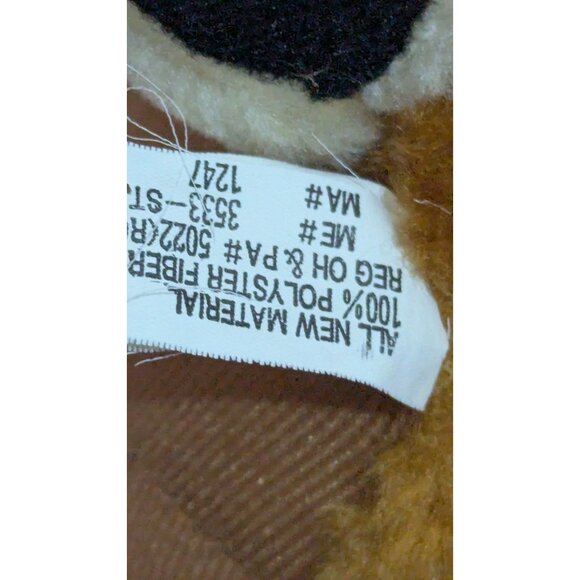 Goffa  Cocker Spaniel Dog plush stuffed animal toy  9" brown black - Picture 8 of 8